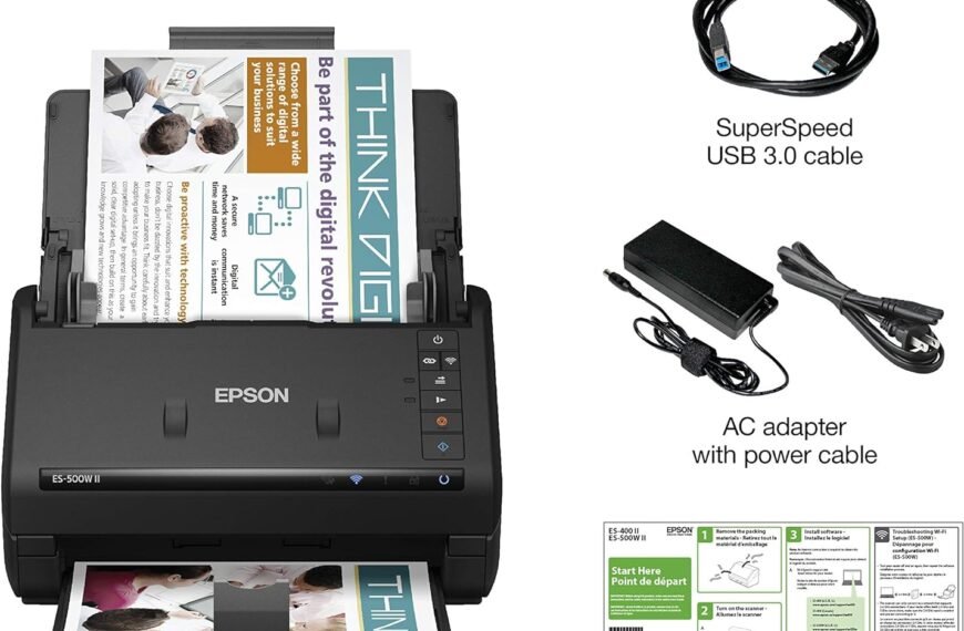 Epson Workforce ES-500W II Scanner Review
