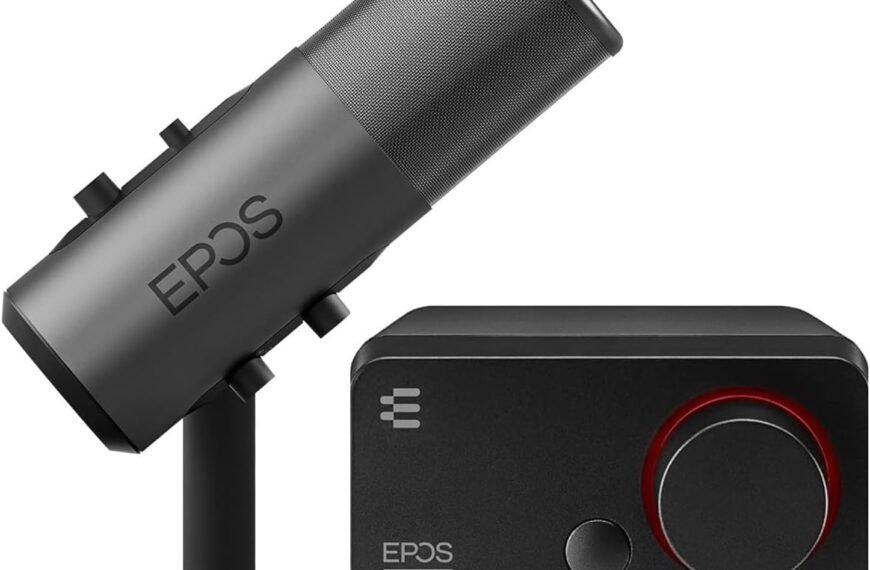 EPOS GSX 300 and EPOS Gaming B20 Streaming Microphone